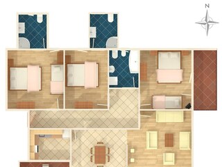 Apartment Duće Ausstattung 24