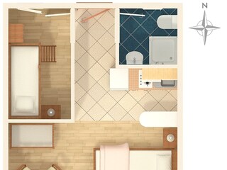 Apartment Jesenice bei Dugi Rat Features 15