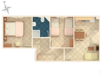 Apartment Seget Vranjica Floor Plan 9