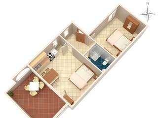 Apartment Mandre Features 15