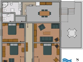 Apartment Brodarica Grundriss 20