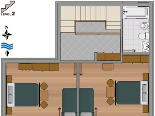 Apartment Marina in Kroatien Grundriss 19