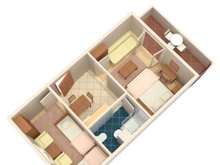 Apartment Podaca Ausstattung 2