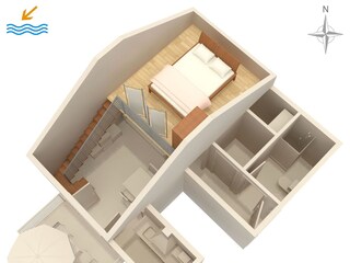 Apartment Gradac Grundriss 13