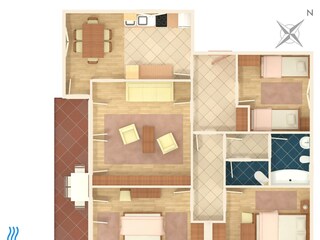 Apartment Novi Vinodolski Features 10