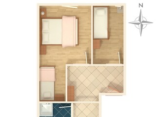 Apartment Biograd Ausstattung 17