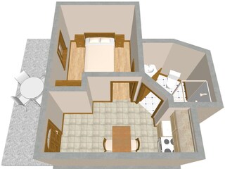 Apartment Slatine Ausstattung 8