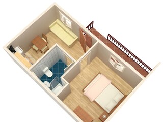 Apartment Privlaka Ausstattung 10