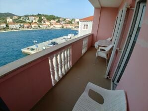 Two bedroom apartment with balcony and sea view Sali, Dugi otok (A-443-c) - Sali - image1