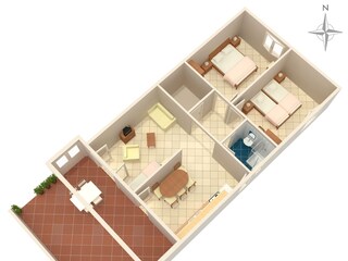 Apartment Mandre Features 5