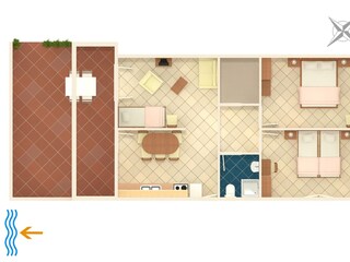 Apartment Mandre Features 7