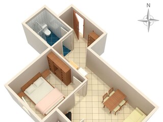 Apartment Mandre Floor Plan 10