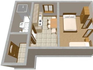 Apartment Stanici Ausstattung 11