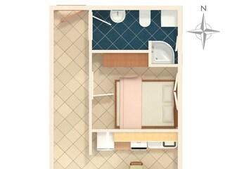 Apartment Okrug Gornji Ausstattung 20