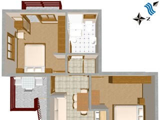 Apartment Ugljan (Ort) Ausstattung 13