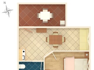 Apartment Povljana Ausstattung 10