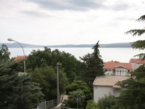 One bedroom apartment with terrace and sea view Selce, Crikvenica (A-2355-d) - Selce - image1