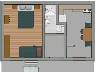 Apartment Stanici Ausstattung 15