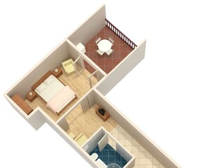 Apartment Rabac Grundriss 8