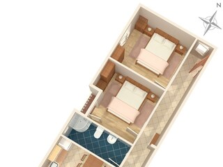 Apartment Selce Ausstattung 16