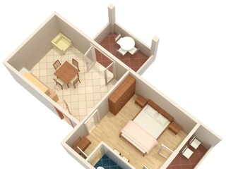 Apartment Supetarska Draga Ausstattung 6