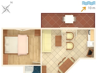 Apartment Tkon Ausstattung 7