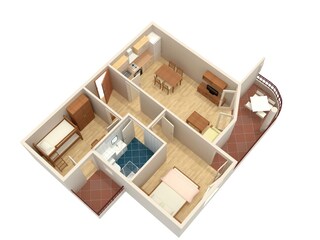 Apartment Tucepi Ausstattung 1