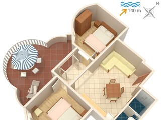 Apartment Jezera Features 14
