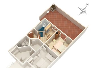 Apartment Dugi Rat Grundriss 7