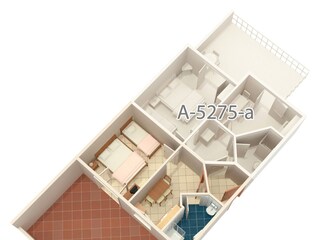Apartment Dugi Rat Grundriss 8