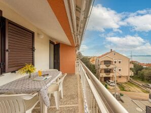 Two bedroom apartment with balcony and sea view Kožino, Zadar (A-5749-b) - Kozino - image1