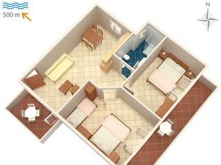 Apartment Umag Ausstattung 18