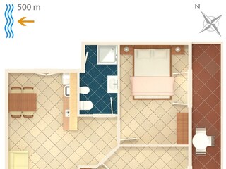 Apartment Umag Ausstattung 20
