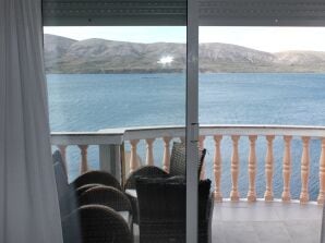 Two bedroom apartment with terrace and sea view Zubovići, Pag (A-6394-d) - Zubovići - image1