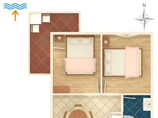 Apartment Arbanija Features 3