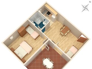 Apartment Zavala Features 2
