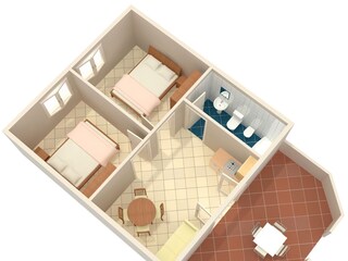 Apartment Kozarica Ausstattung 13