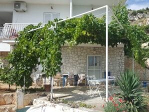 Two bedroom apartment with terrace and sea view Sevid, Trogir (A-16897-a) - Kanica - image1