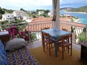 Two bedroom apartment with terrace and sea view Sevid, Trogir (A-16897-b) - Kanica - image1