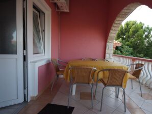 Two bedroom apartment with terrace and sea view Vir (A-18140-c) - Povljana - image1