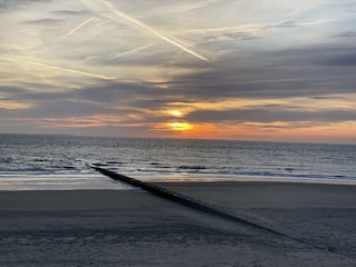 Sonnenuntergang im Winter