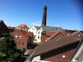 Ausblick vom Balkon der Ferienwohnung