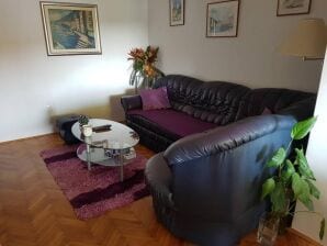 Two bedroom apartment with balcony and sea view Cavtat, Dubrovnik (A-18857-b) - Cavtat - image1