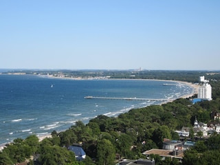 Blick vom Balkon