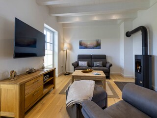 Wohnbereich mit Kaminofen