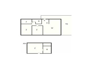 Ferienhaus Vestervig Grundriss 61