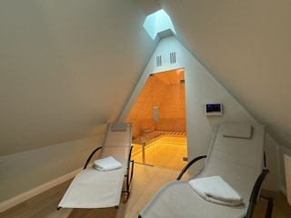 Rückzugsort im Dachgeschoss