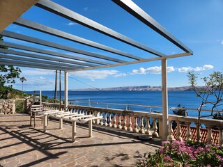 Terrasse mit Meerblick