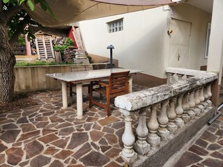 Terrasse auf der Nordseite