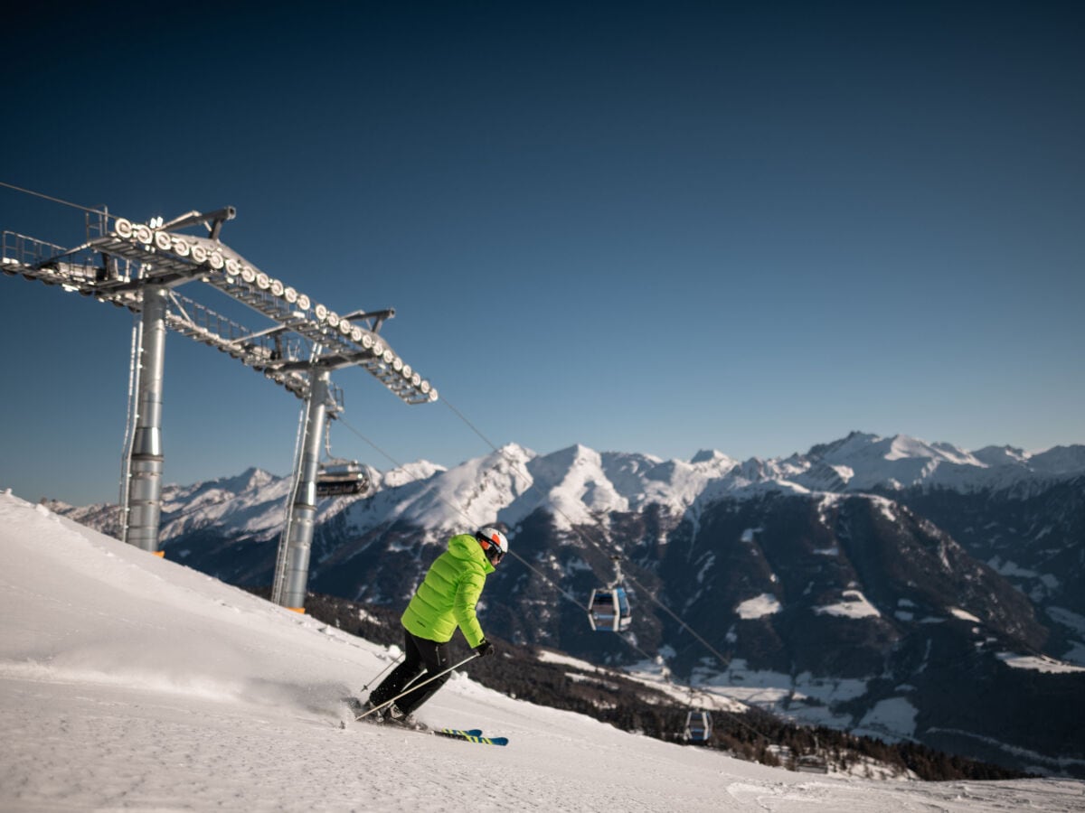 Skifahren im Winter